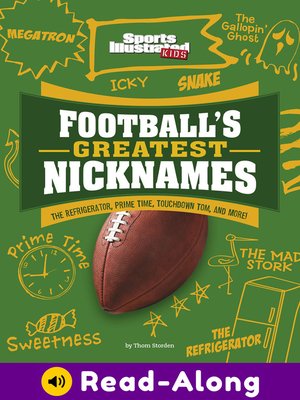 cover image of Football's Greatest Nicknames